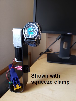 Squeeze clamp assy